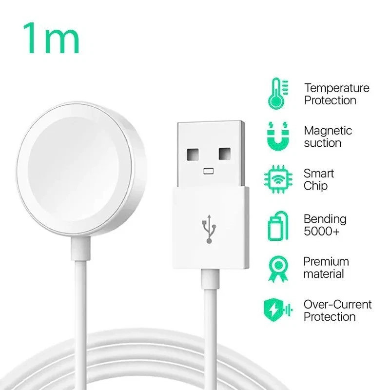 Cavo di ricarica smartwatch - adattatore per dock USB da 2/4