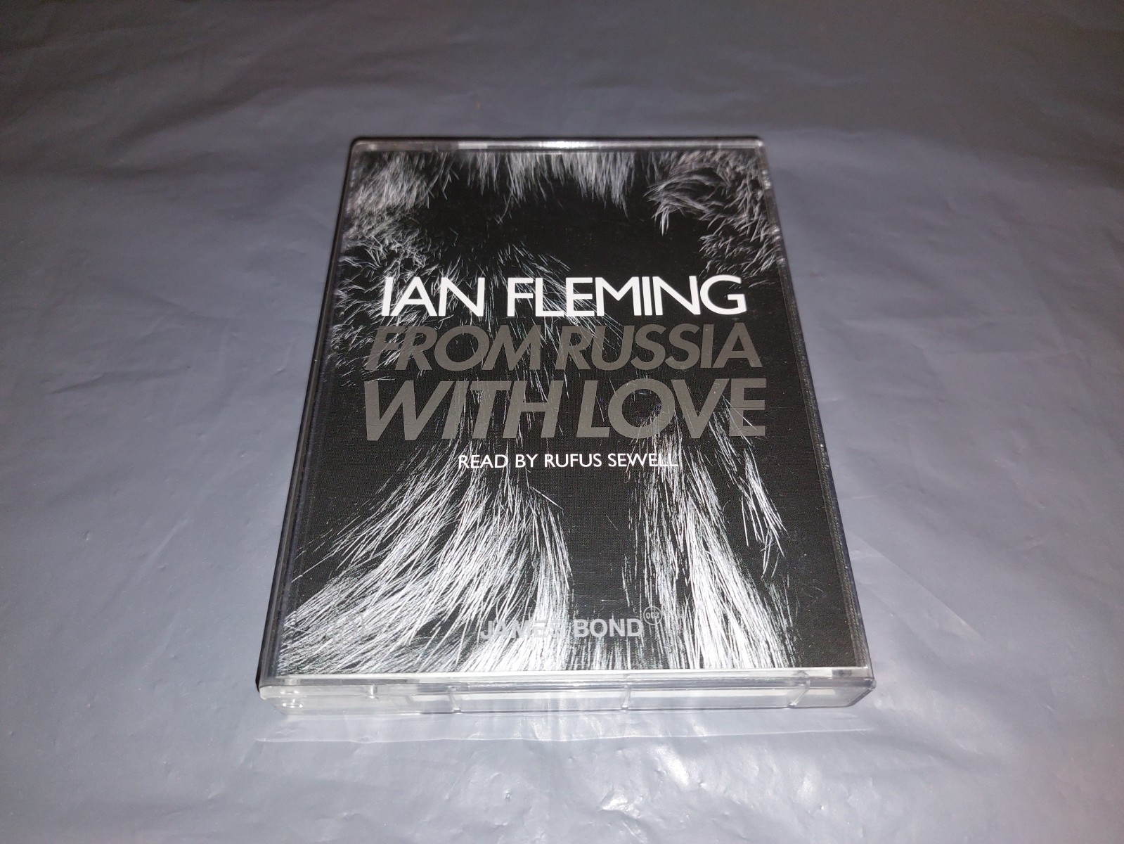 IAN FLEMING ~ FROM RUSSIA WITH LOVE ( JAMES BOND ) 2 X CASSETTE AUDIOBOOK