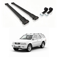 Roof Rack Cross Bars for Holden Frontera Sport 2 1999-2004 with Two Straps
