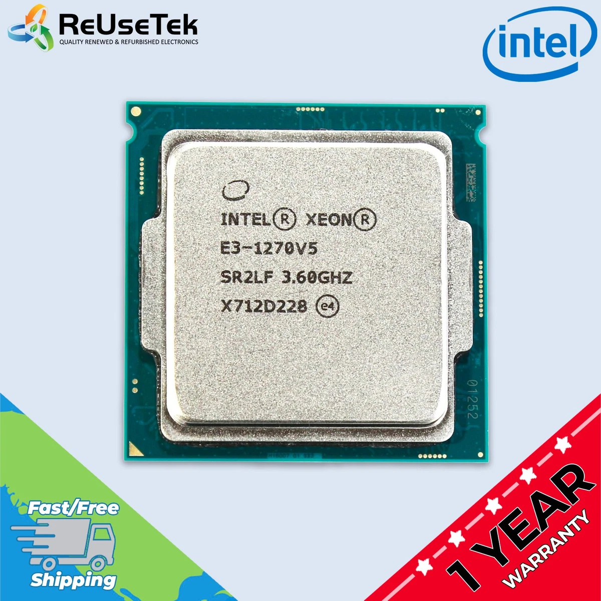 Intel Computer Intel Xeon E3-1270 V5 Processor Model Processors