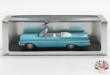 Spark 1/43 Chevrolet Impala Convertible 1959 Light Blue S2901 Diecast