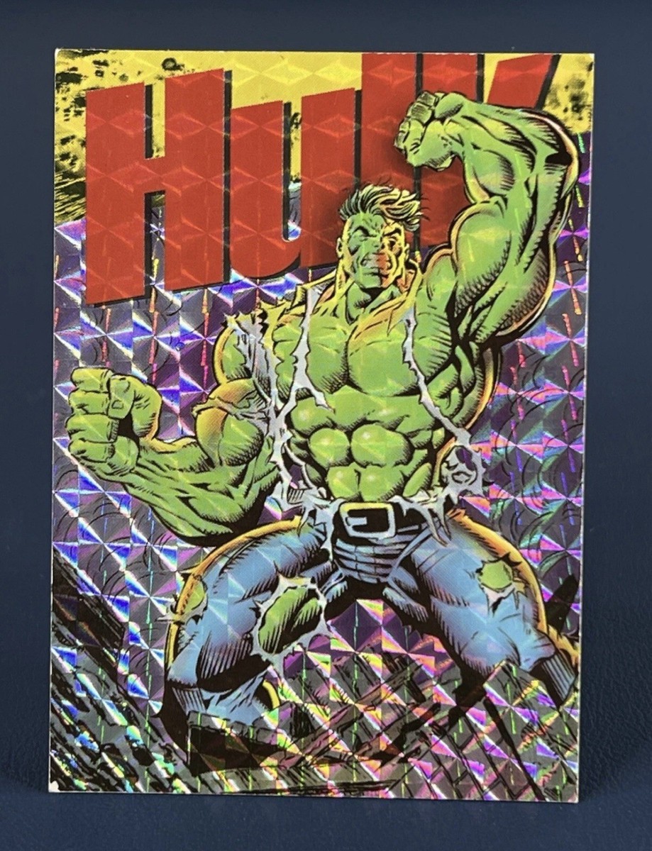 SuperM Marvel トレカ ベッキョン 1994 Marvel Pepsi Cards Hulk Prism 1/9 Mexico Edition PRISMA