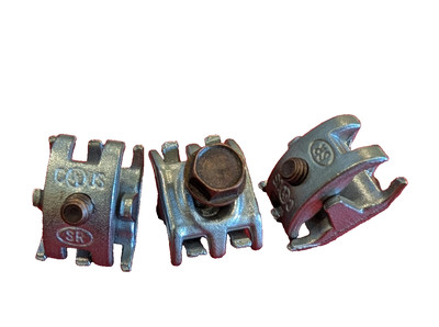 Lot of 50 MSI SR Bronze Parallel Groove Clamps - Electrical Grounding - UL NOS