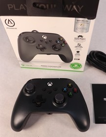 PowerA Wired Gaming Controller for Xbox Series X|S Xbox One Black Open Box