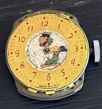 Vintage 1940 s Disney Jose Carioca Watch Part...