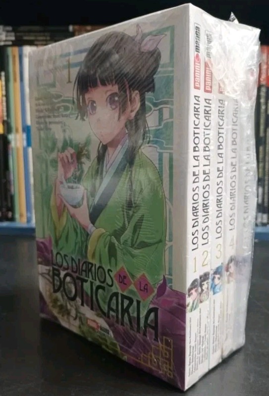 Manga - Los Diarios De La Boticaria - del 1 al 8. Panini Manga en ESPAÑOL