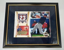 Upper Deck Authentics Mark Teixeira Texas Rangers 8x10 Photo AUTO /300
