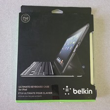 Belkin Ultimate Wireless Bluetooth Keyboard Case iPad 2nd 3rd 4th Gen Open Box