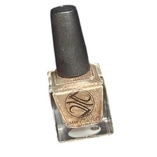 Tammy Taylor Nail Lacquer polish in sugared peach gold sparkle .5 oz bottle
