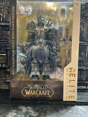 McFarlane WoW The Lich King Elite Edition 7  Figure Frostmourne Arthas #9 NIB