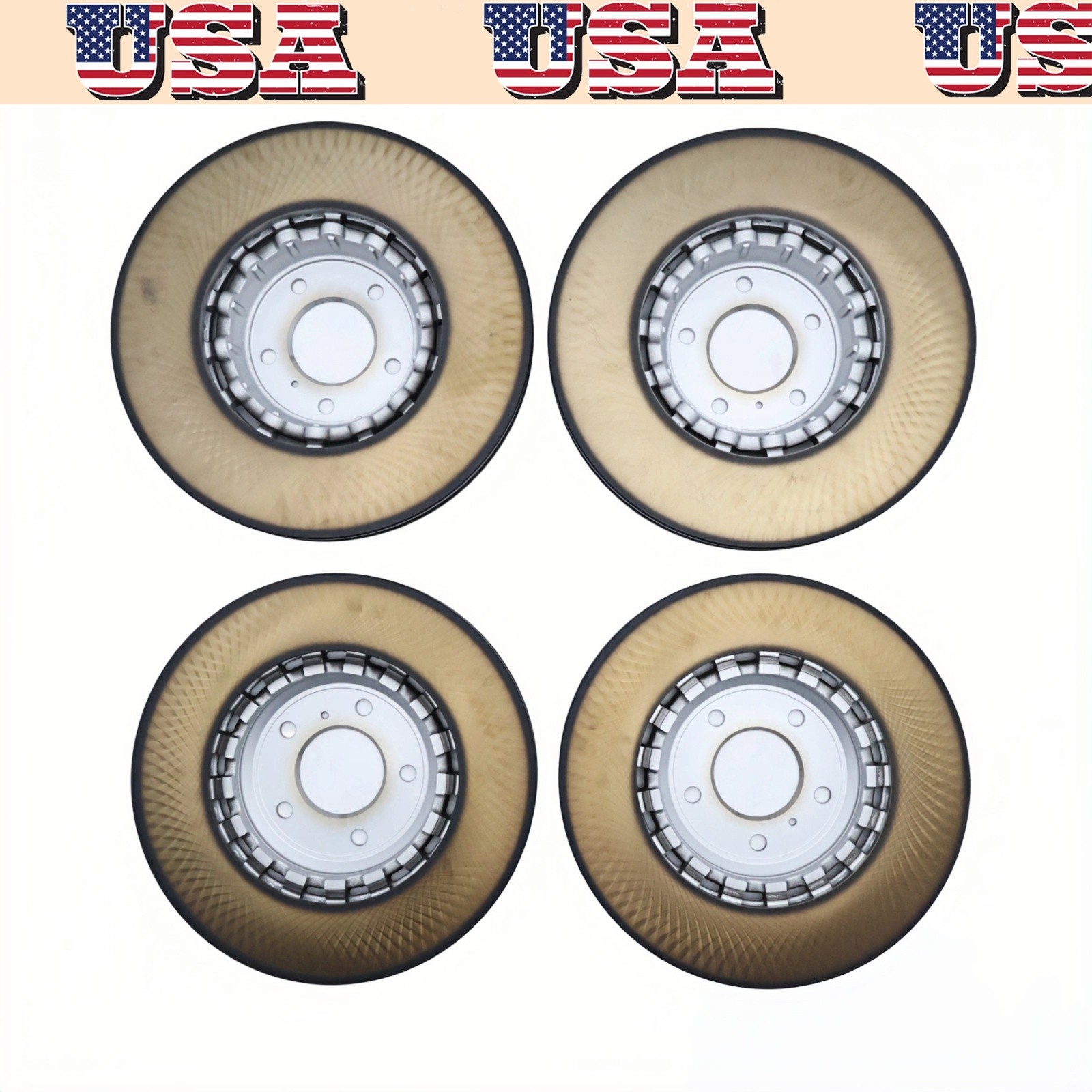 Bentley Bentayga Speed 2016-2023 Front Brake discs 4 pcs P/N 4M0615601N