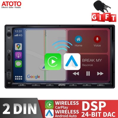 ATOTO F7 WE Wireless Autoradio 2-DIN mit 7''Touch Apple CarPlay & Android Auto