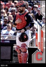 2020 Topps Update #48 Sandy Leon Indians 8 - NM/MT