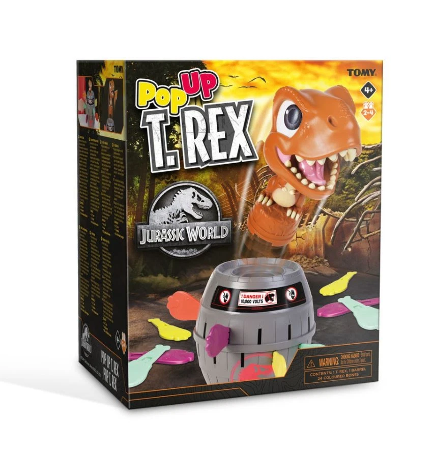 TOMY Spiel Pop Up T-Rex T73290 - Bild 3 von 4
