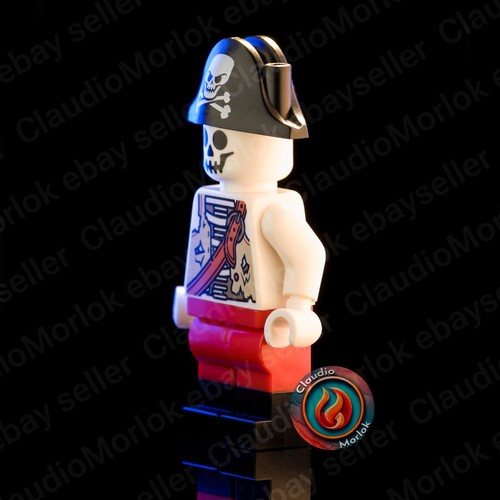 ⭐ LEGO Skeleton Pirate Minifigure Pirata scheletro BAM 2023 Exclusive Halloween - Imagen 5 de 6