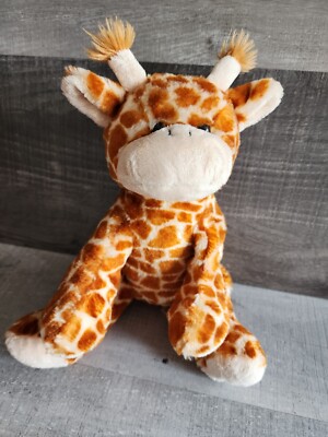 Noah's Ark Animal Workshop Giraffe Plush Stuffed Animal Rainbow Star On  Paws 12”