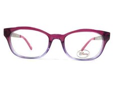 DISNEY KIDS 3E 4001 2011 PURPLE PINK SILVER FULL RIM EYEGLASSES FRAME 46-16-130