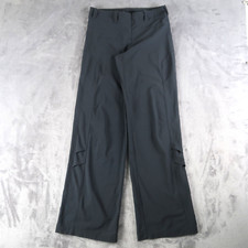 Vintage Nike Black Wide Leg Yoga Pants Bottom Women's Size Small S Y2K