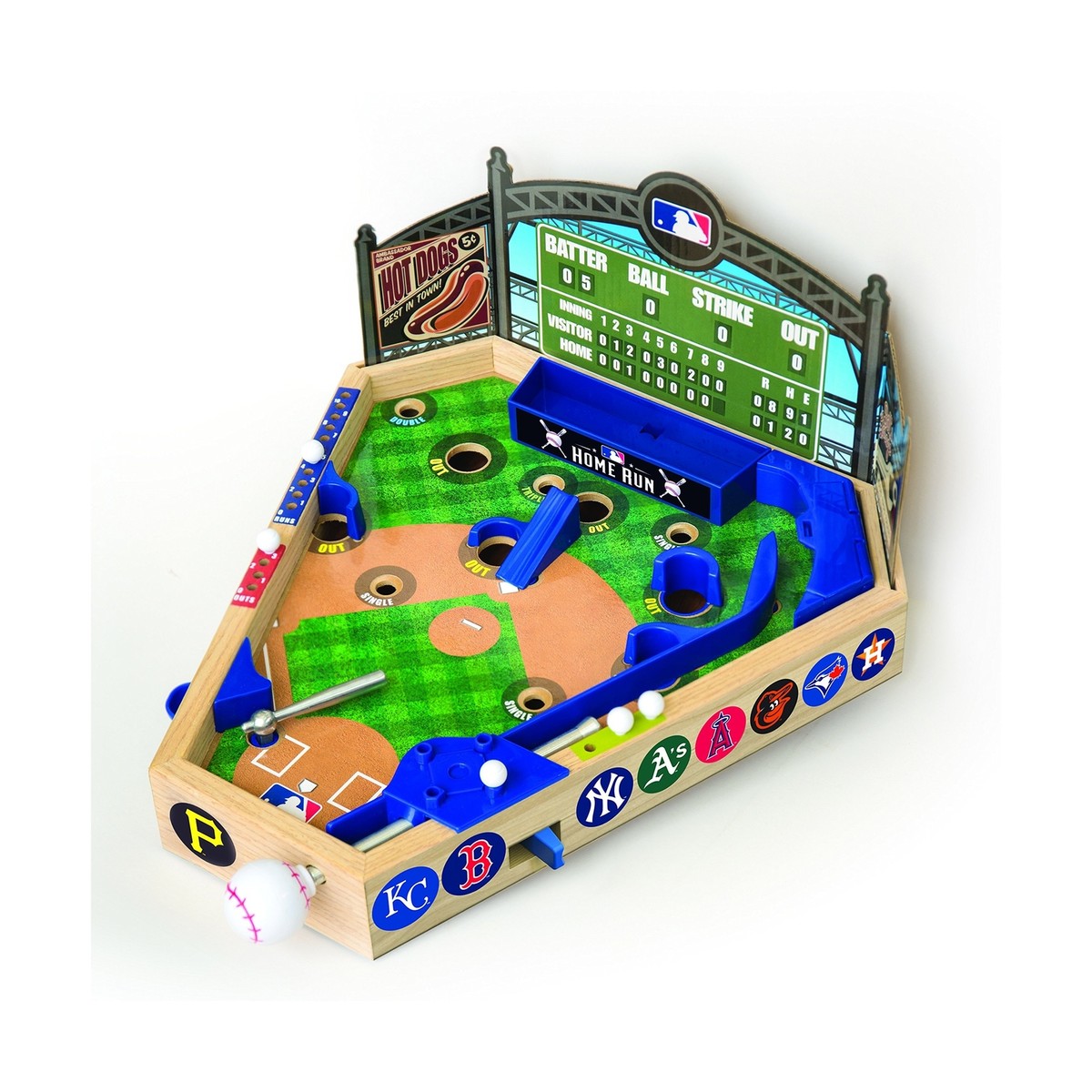 Jeu De Flipper Baseball Ambassador - Ligue Majeure - 6 Ans Et + - Neuf (boîte Ouverte)