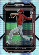 2023 Panini Prizm Jake Madden #61 Hyper Prizm Los Angeles Angels