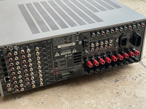 Orig. Denon AVR 3805 Hifi Receiver+Fernbedienung,vollfunktionfähig,gebr.Top-Zu - Bild 17 von 24