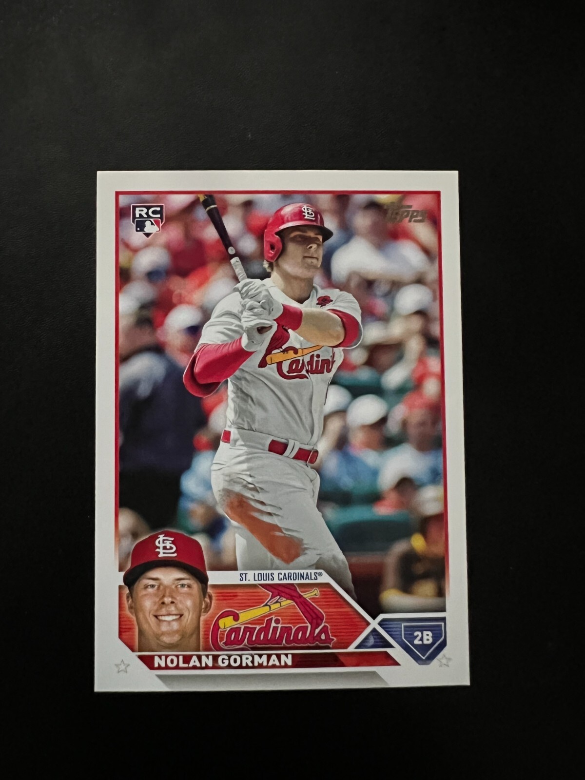 2023 Topps MLB Series 1 #16 Nolan Gorman St. Louis Cardinals RC