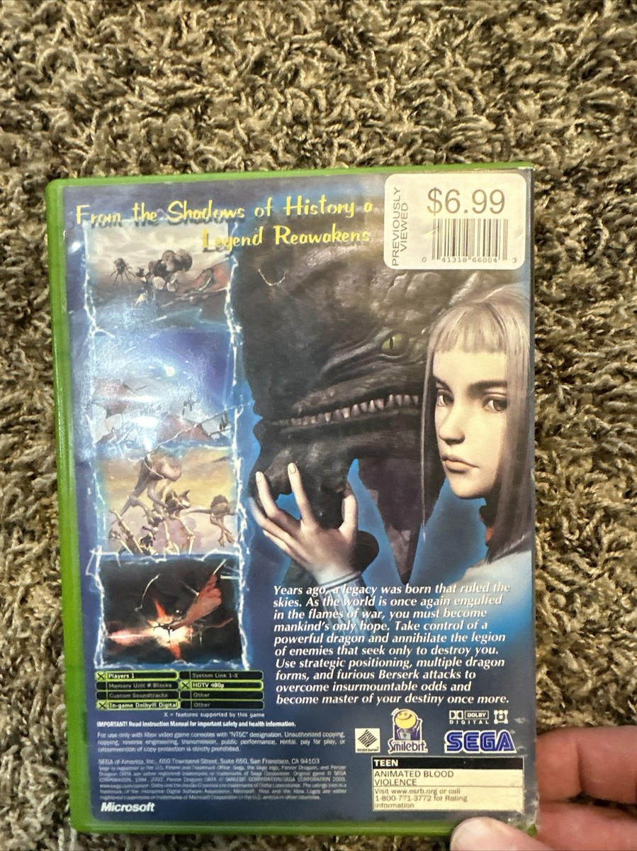 Panzer Dragoon Orta - Original Xbox Game - Game Only No Panzer Dragoon Orta - Original Xbox Game - Game Only No