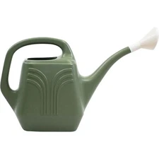 Bloem Promo Resin Watering Can, 2 Gallon Capacity, Basil Green
