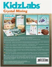 4M Kidzlabs Crystal Mining Kit - DIY Geology Science Dig Excavate Gemstones M...