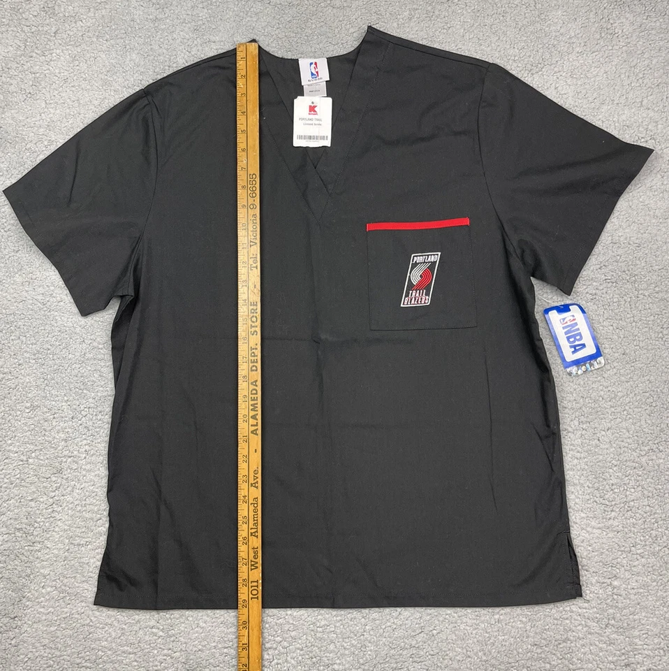 Trail Blazers Exfoliantes Médicos Baloncesto Negro Mediano Unisex Foto 3 de 4