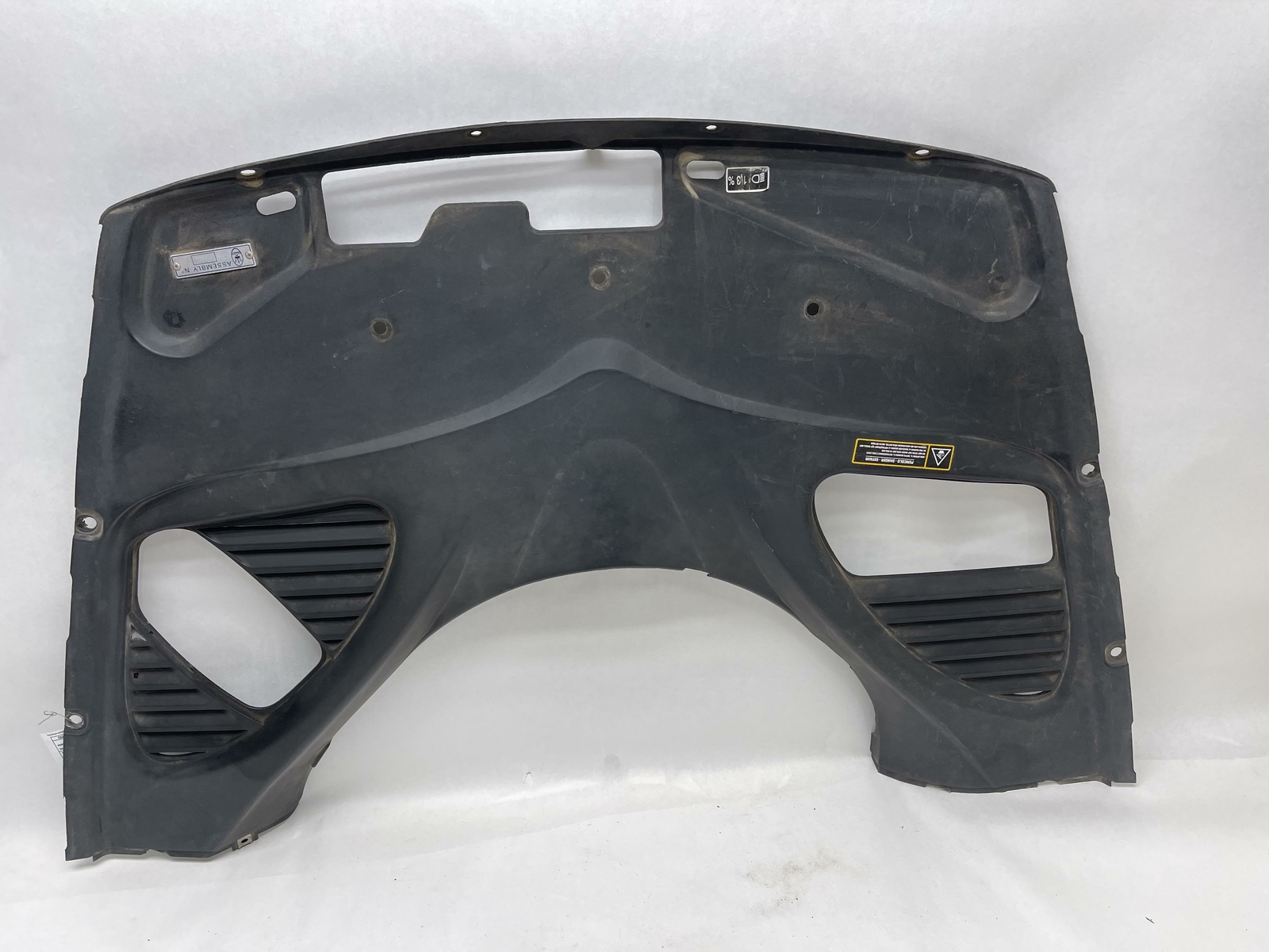 2005-2008 MASERATI QUATTROPORTE 4.2L V8 ENGINE BAY MOTOR SHIELD COVER PANEL OEM