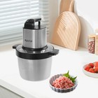 6.5L 3 Gänge Elektrischer Küche Chopper Gemüse Chopper Küchenhäcksler 1500W