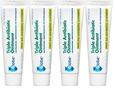 First Aid Triple Antibiotic Ointment 1oz - - 4 Tubes  (Total 4 oz received) 