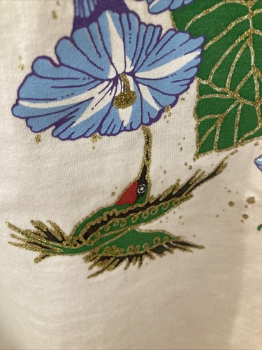 Vintage Colorful Xl Hummingbird Shirt On Best FOL Tag. Single Stitch Animal Prin - Picture 5 of 16