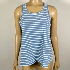 Splendid Women’s Size Small Striped Sleeveless Tank Top 100% Cotton