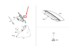 MERCEDES-BENZ CLA C118 Heckklappe links Rückleuchte A1189064501