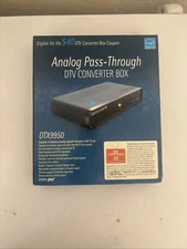 Digital Stream DTX9900 Analog Pass-Through DTV Converter Box New Sealed