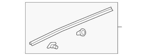 Sello inferior para Honda (N/P 72328-TVA-A01)