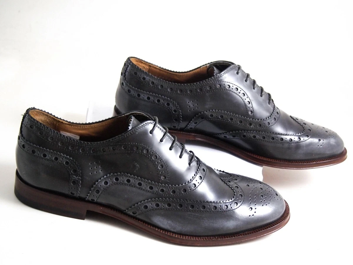 Gray brogues sale