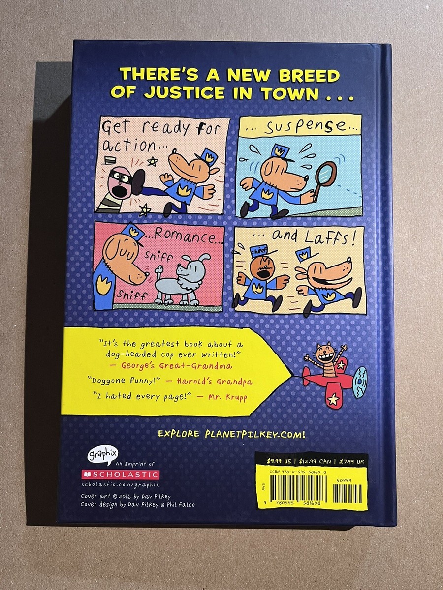 DOG MAN by Dav Pilkey 2016 Scholastic hardcover CHILDREN | eBay