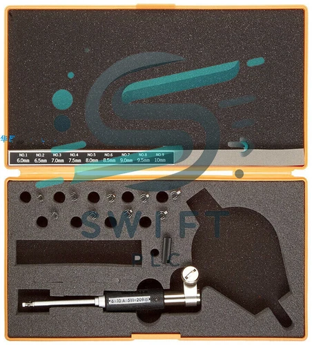 New 1 PCS Mitutoyo 511-209 Bore Gages Measuring Range 6-10mm