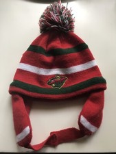 NHL Hockey MINNESOTA WILD WINTER STOCKING Hat Youth Children  s