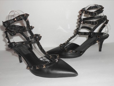 valentino rockstud noir pump