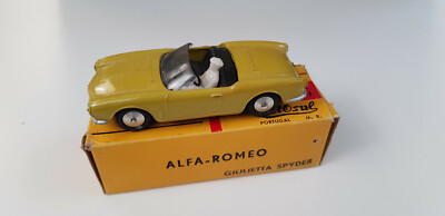 ミニカー Alfa Romeo Giulietta Spider Metosul 1/43 Metosul - 3-Alfa Romeo - Giulietta Spider 1969 Vintage Die-Cast