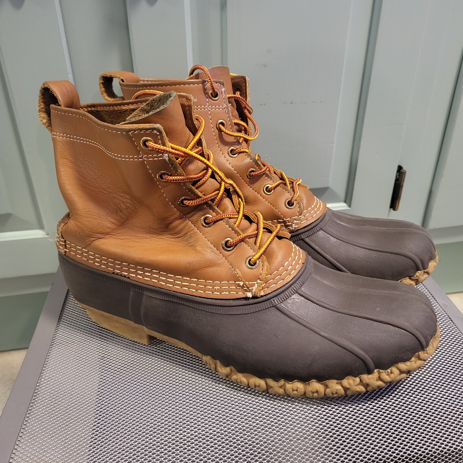 LL Bean 6 Inch Men's 10 W Wide Brown 
