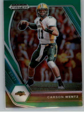 2021 Panini Prizm Draft Football Green & Green Wave Singles (Pick Your Cards)