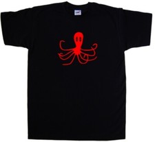 Cartoon Oktopus T-Shirt