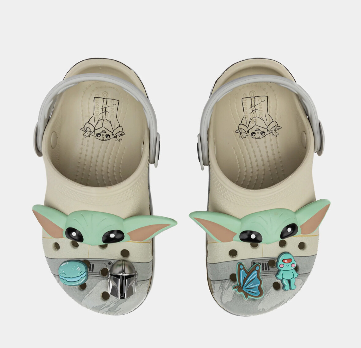 NEW Star Wars x Crocs 'Grogu' Classic Clogs  (Little Kid/Big Kid) image 2