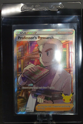 2021 PROFESSOR'S RESEARCH FULL ART Celebrations 25th Ultra Rare Pokémon 024 NM E