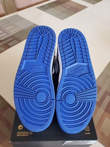 Nike Air Jordan 1 One AJ1 Mid SE Union Royal Low High 852542-102 Sz 10.5 - Afbeelding 7 van 8